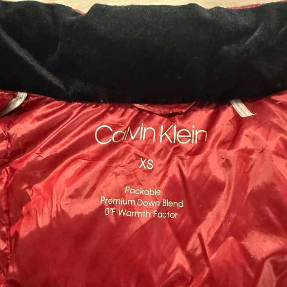 Calvin Klein Packable Premium Down Blend Deep Res Puffer Coat - Picture 13 of 14